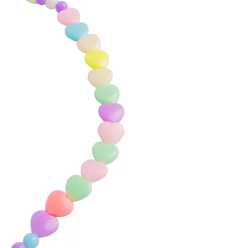 Набор украшений Летние сердечки (ожерелье, браслет) 2шт - фото 2