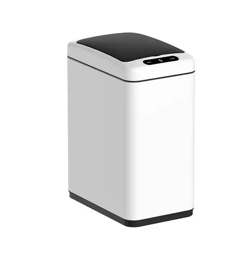 Відро для сміття сенсорне прямокутне Koer TC-020408-08 8 л білий (KR5589)  - фото 2