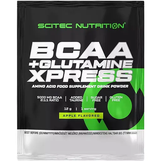 Амінокислоти Scitec Nutrition BCAA+Glutamine Xpress яблуко 12 г