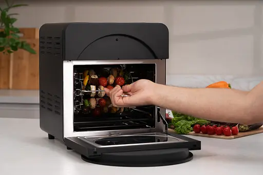 Мультипечь Ardesto 1700Вт 14.5л сенсорное управление 50-220°C серо-черный - фото 5