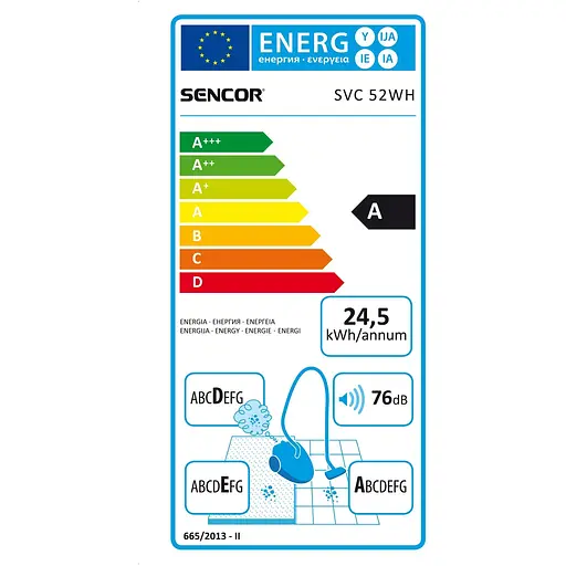 Пылесос Sencor SVC 52WH-EUE3 - фото 9