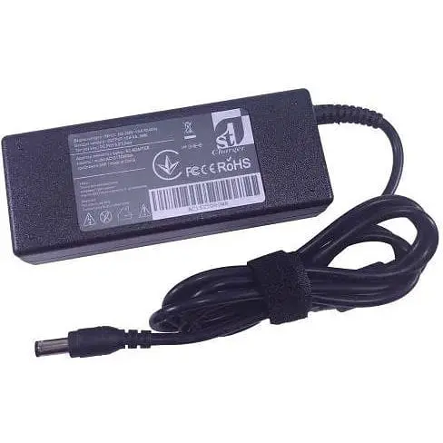 Блок питания 1StCharger для ноутбуков Toshiba 90W 15V/6A 6.3x3.0 силовой кабель Retail BOX - фото 1