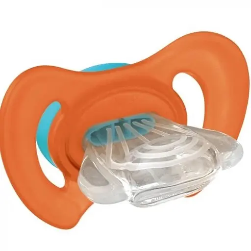 Уценка. Пустышка Nip Miss Dent №3 Лис, 13-32 мес., оранжевый (31802) - фото 2