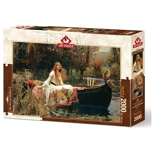 Пазл Art Puzzle Леді Шалотт 1888 Джон Вільям Уотерхаус 2000 ел. (5478) - фото 1