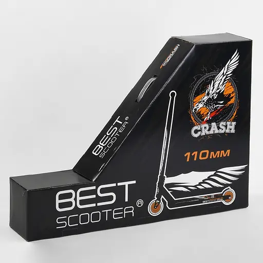 Самокат трюковый Best Scooter 71х13х93 см Черно-синий 000231446 - фото 2