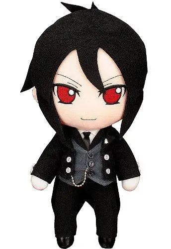 М'яка іграшка Себастьян Міхаеліс Темний дворецький Black Butler Sebastian Michaelis 25 см BB S 8.02 - фото 1