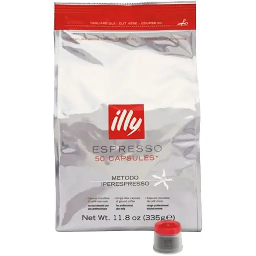 Кофе в капсулах iperEspresso Illy в пакете Normal 50 шт - фото 1