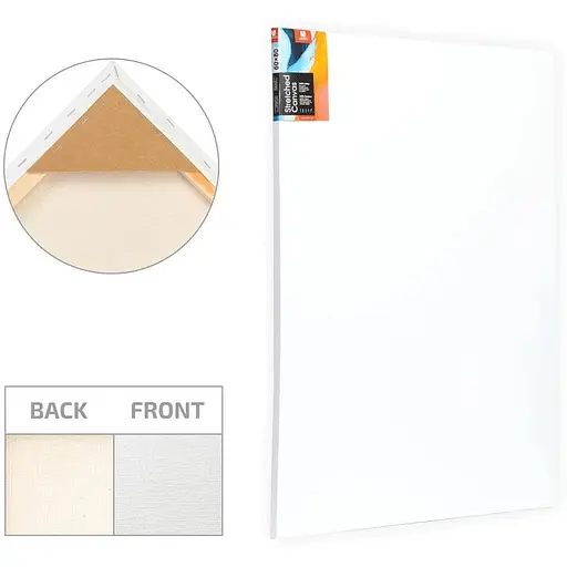 Подрамник Arteo 70×100 см мелкое зерно акриловый грунт хлопок 280г/м2