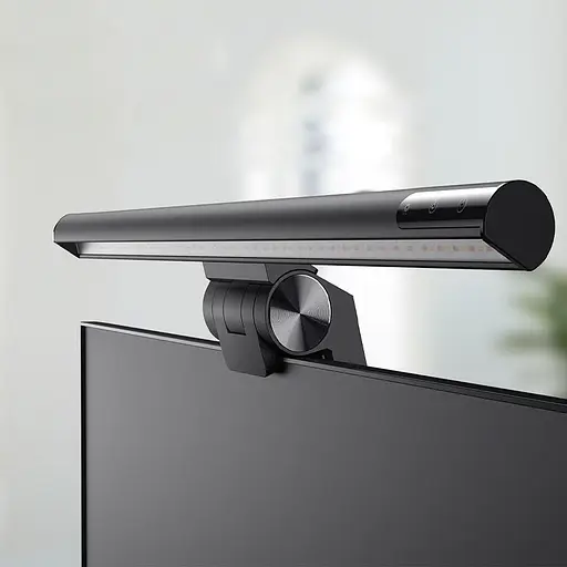 LED лампа для комп'ютера Baseus I-Wok Stepless Dimming Screen Hanging (Youth) Чорний - фото 4