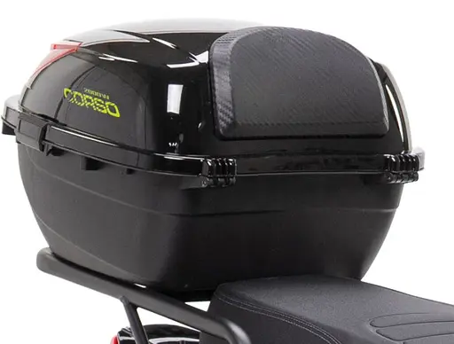 Електроскутер Двомісний Corso GTS-RR (2000W 72V/30Ah) Чорний - фото 6