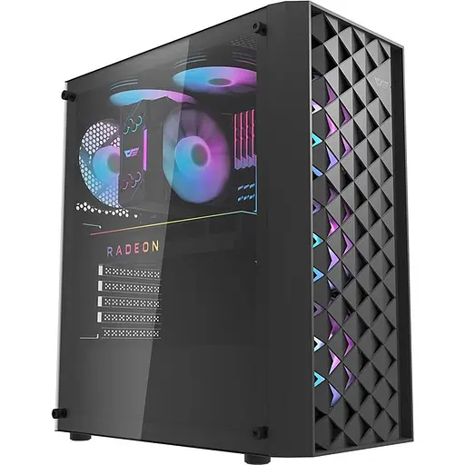 Корпус Darkflash DK351 BLACK ATX 4x120 ARGB Fans (DK351 BLACK) Без БП - фото 1