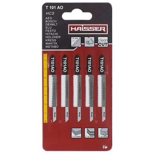Пильное полотно Haisser T101AO для дерева 50 мм 5 шт. (17371)