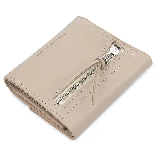 Женское кожаное портмоне Grande Pelle 10х10х1.5 см acs0018775 - фото 2