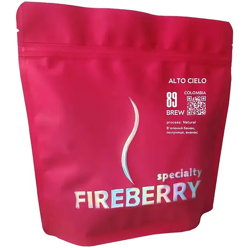 Кава в зернах Fireberry Colombia Alto Cielo 0,25 кг - фото 1