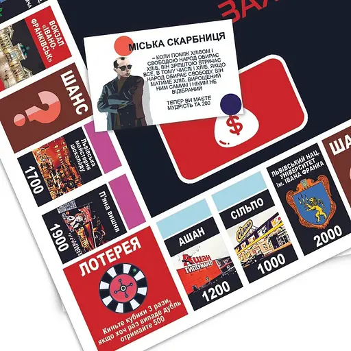 Настільна гра "Монополія Заходу України" PLR-0040 від 2 до 5 гравців - фото 4