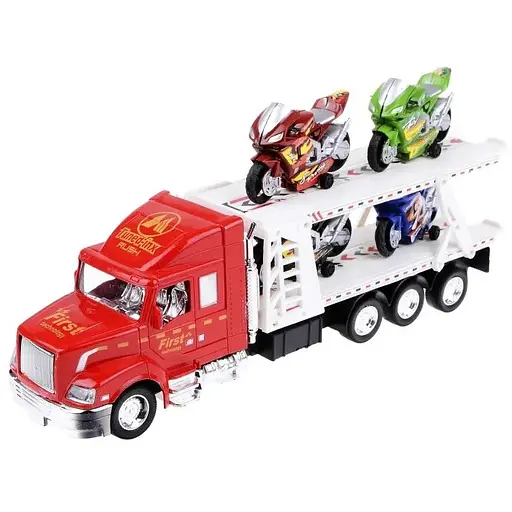 Игрушечный грузовик с платформой для машинок IM76D