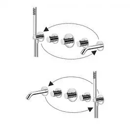 Термостат для душу/ванни Paffoni Modular Box chrome MDE001CR+MDBOX001, Хром - фото 5
