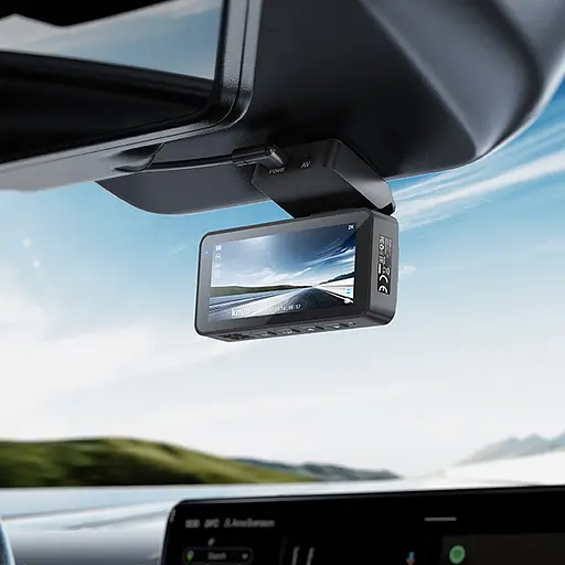 Відеореєстратор Hoco DV11 2K display GPS Silvery gray - фото 8