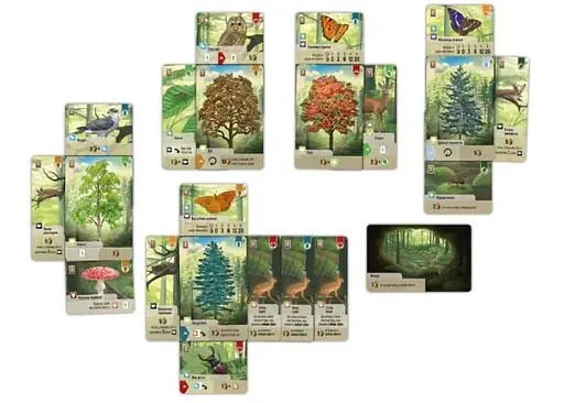 Настільна гра Lords of Boards Лісова метушня (Forest Shuffle) (укр.) (LOB2329UA) - фото 5