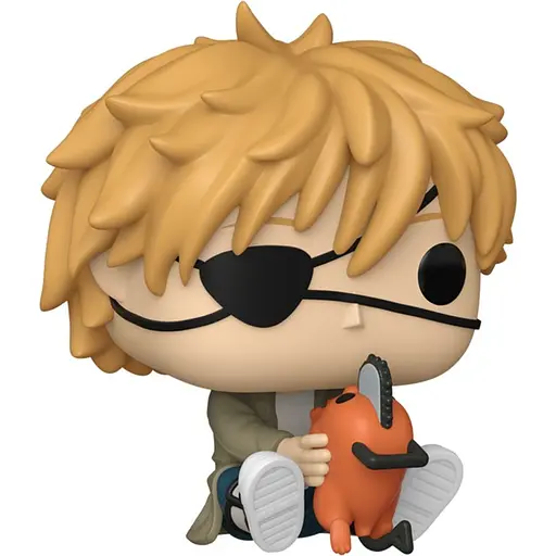 Ігрова фігурка Funko Pop! серії Людина-Бензопила Денджі та Почіта (86484)