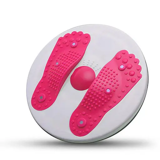 Диск балансировочный 2в1, тренажер, массажер, вращающийся, пластик - фото 4