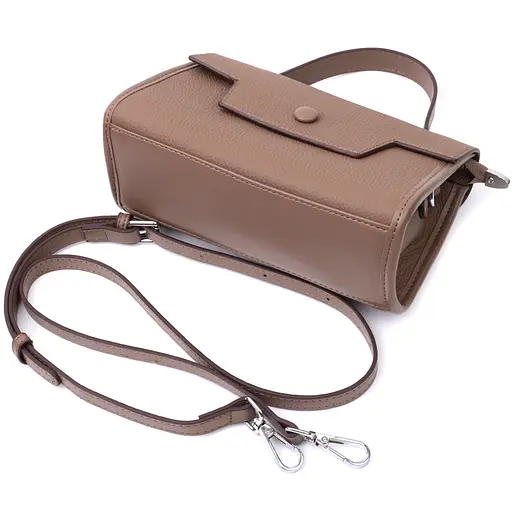 Кожаная женская сумка Vintage 21х8.5х14 см sum0026579 - фото 7