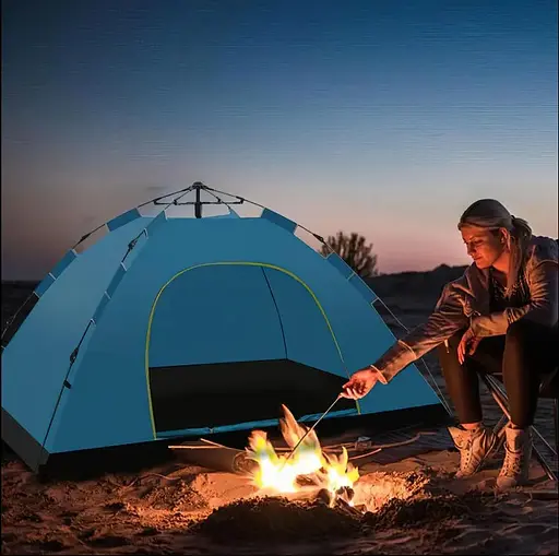 Туристичний намет OldBro 2-3 місна 200x150x120см водостійкий CC-SYLX001 - фото 3