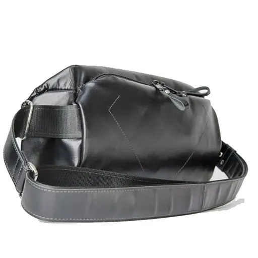 Кожаная женская сумка-бананка Grande Pelle sum0026368 - фото 3