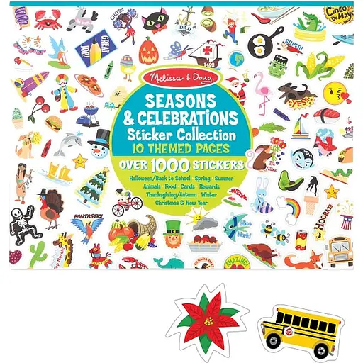 Набор наклеек Melissa & Doug Сезоны и праздники (MD4215)