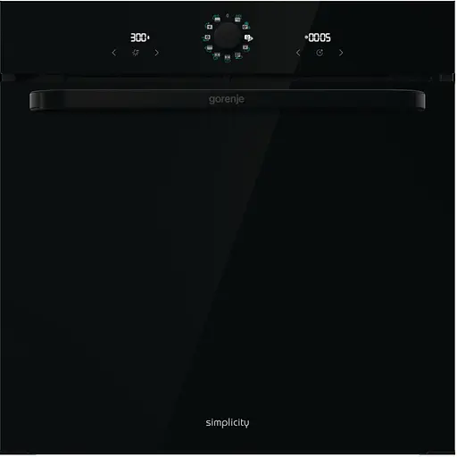 Духовой шкаф электрический Gorenje 77 л A пара дисплей макс.темпер.-300 черный
