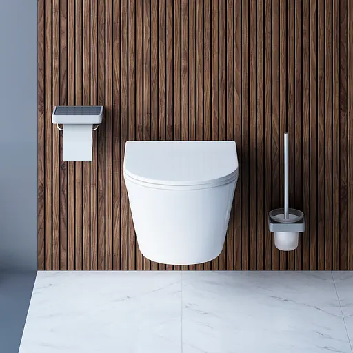 Унитаз подвесной FlashClean Am.Pm Tender с сиденьем микролифт белый C45A1700SC, Белый - фото 4