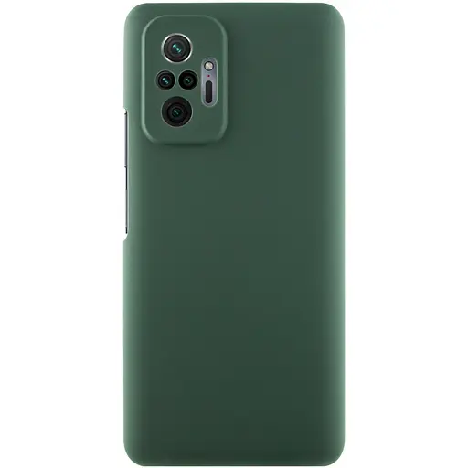 Чехол Silicone Cover Lakshmi Full Camera (AAA) для Xiaomi Redmi Note 10 Pro / 10 Pro Max Зеленый / Cyprus Green