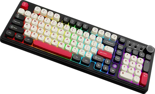 Клавіатура бездротова Ajazz AF98 PLUS Black (AF98-PLUS-BSR) - фото 5