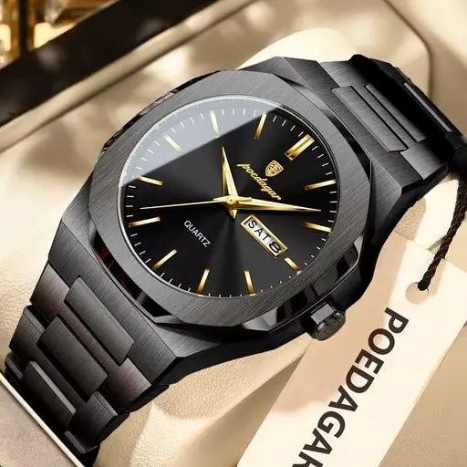 Часы мужские наручные Poedagar Amrest Черный - фото 2