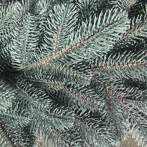 Хвойні гірлянди Hvoya Lux литі блакитні (5 шт. x 2 м) - фото 6