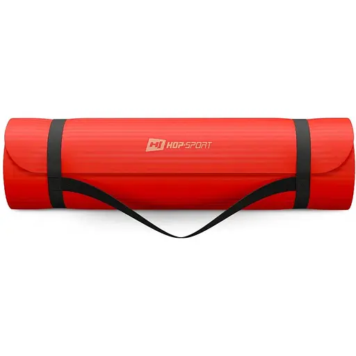 Коврик для йоги Hop-Sport HS-NB016GM NBR 1,5см красный - фото 7