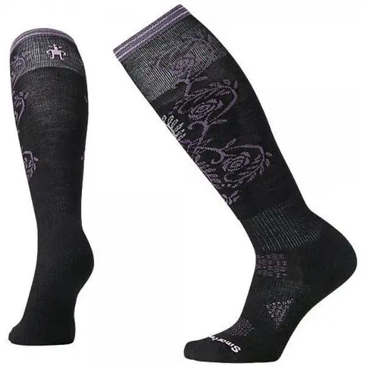Шкарпетки Smart Wool Wm's PhD Ski Light Pattern SW15017 Black S (1033-SW 15017.001-S)