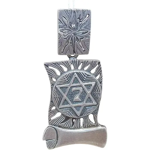 Срібна підвіска Брюс Печатку Соломона. 3110097