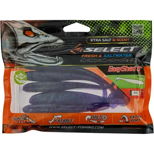 Силикон Select Easy Shad 5" #800 (5 шт/уп) - фото 2