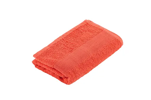 Рушник махровий Ardesto Benefit 50х90 см 100% бавовна кораловий (ART2450CR)  - фото 4
