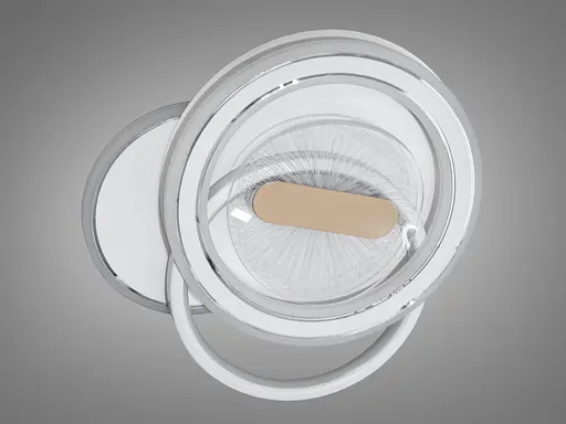 LED світильник з регулюванням температури світла, 60 Вт, білий - фото 1