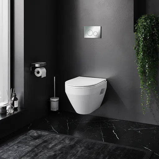 Унитаз подвесной AM.PM SPIRIT с сиденьем Soft Close (C701738SC) - фото 2