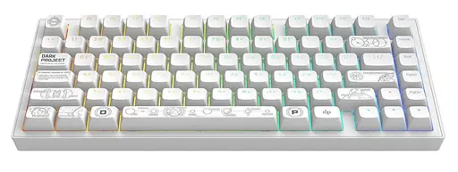 Клавиатура Dark Project ALU81 Terra Nova White (DPKB_NOVA_81_ANSI_WHITE_UA) - фото 2