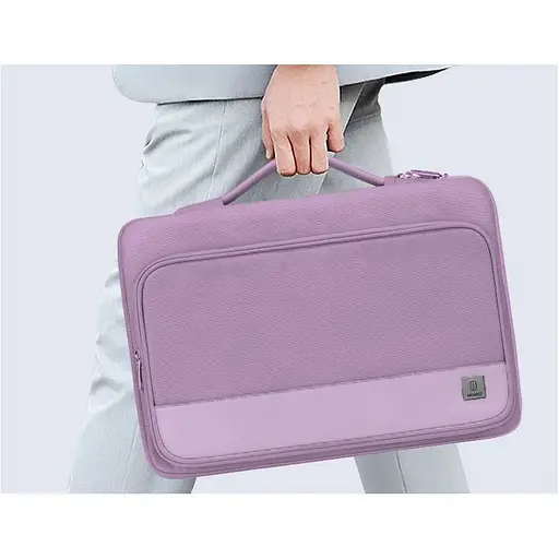 Сумка для ноутбука WiWU Cozy Classic Sleeve Series MacBook 14" Purple [151948] - фото 2