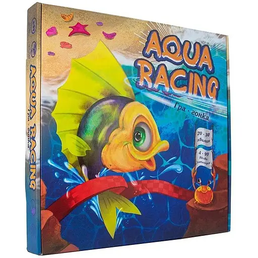 Настольная игра Strateg Aqua racing 30416 (4820220562043) - фото 1