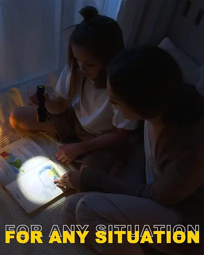 Світлодіодний ліхтарик Maxesla 2000 люмен Подарунки для чоловіків Папа Діти, зумовані факели Led Супер'яскравий ліхтарик - фото 2