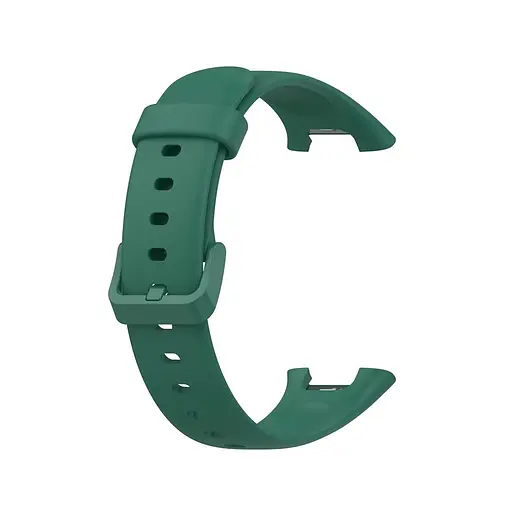 Силіконовий ремінець Tamister для Xiaomi Mi Smart Band 7 Pro Green - фото 3