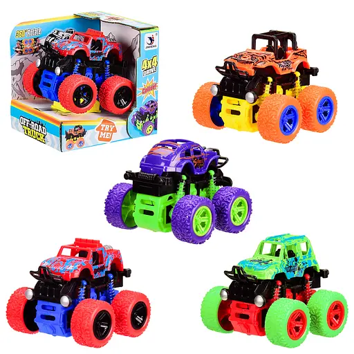 Машинка внедорожник инерционная, 11 см, 1819-6A (В ассортименте) - фото 2