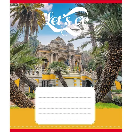 Зошит учнівський "Гоу" Leader 036-580075L-3 в лінію, 36 аркушів - фото 1