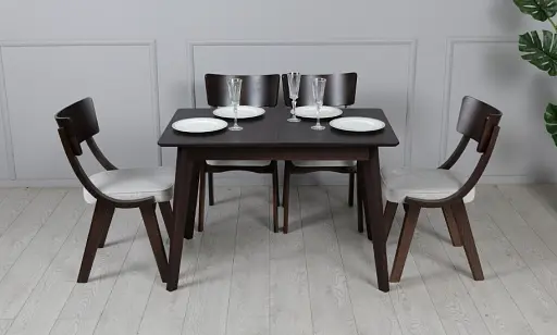 Стол Милан 1100/1400x700x750 орех - фото 7